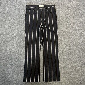 Madewell Cali Demi-Boot Jeans Elsie Stripe Pattern Size 25